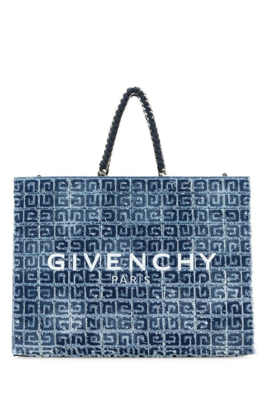 GIVENCHY | Two-tone denim medium G-Tote handbag