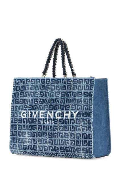 GIVENCHY | Two-tone denim medium G-Tote handbag