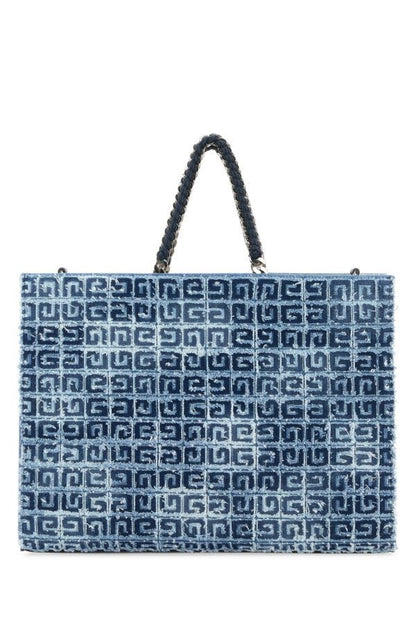 GIVENCHY | Two-tone denim medium G-Tote handbag