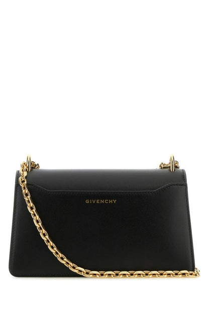 GIVENCHY | Black leather small 4G shoulder bag