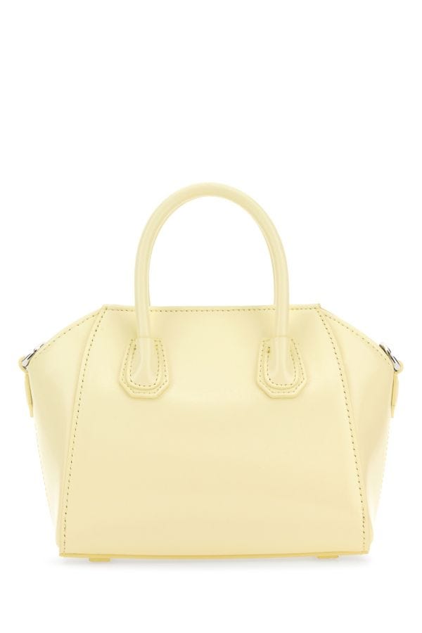 GIVENCHY | Pastel yellow leather Toy Antigona handbag