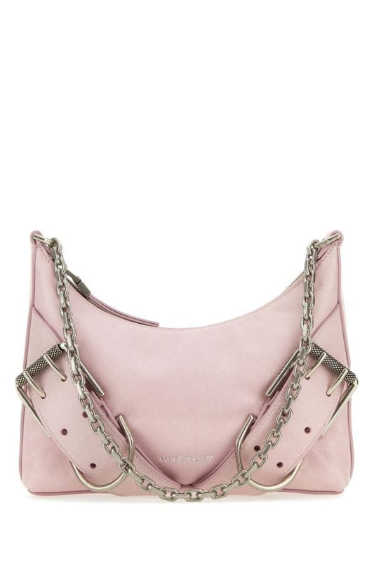 GIVENCHY | Pastel pink leather Voyou Boyfriend Party shoulder bag