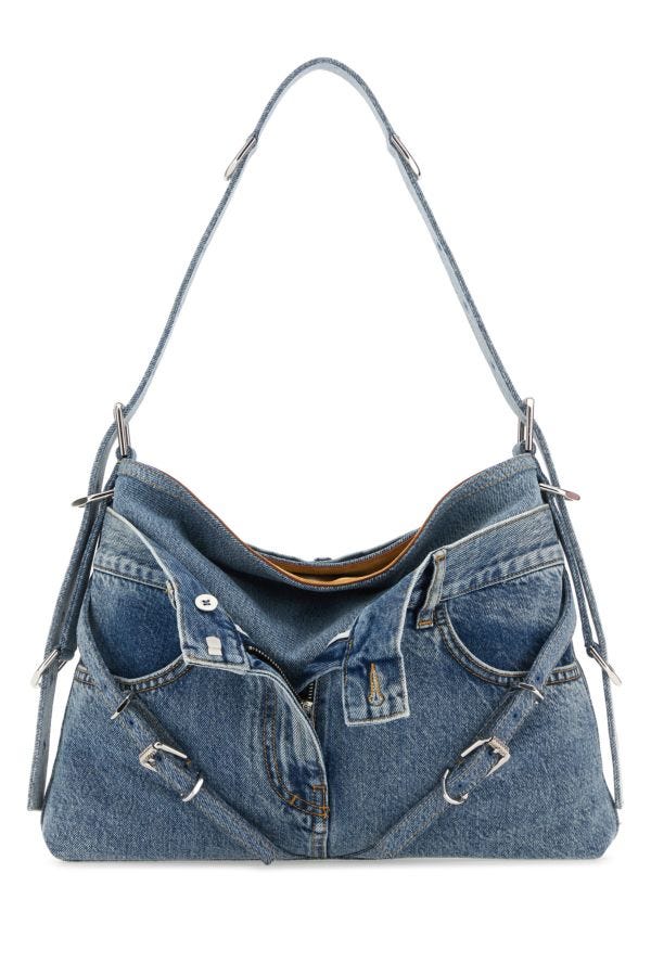 GIVENCHY | Denim medium Voyou Boyfriend shoulder bag