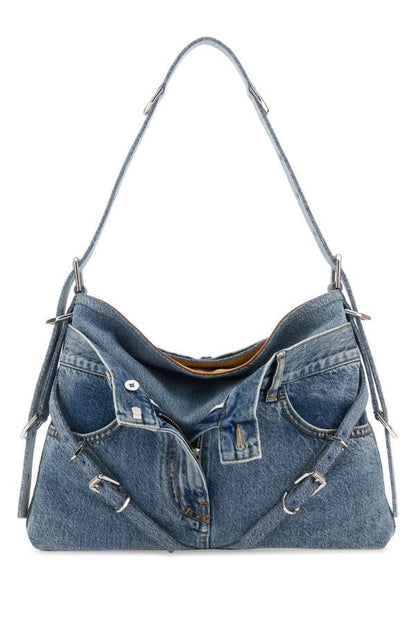 GIVENCHY | Denim medium Voyou Boyfriend shoulder bag