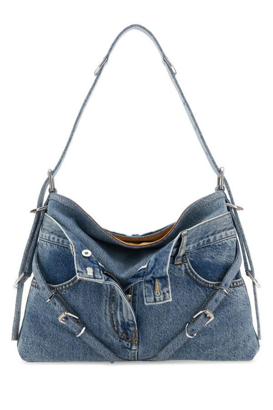 GIVENCHY | Denim medium Voyou Boyfriend shoulder bag