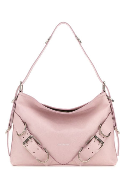 GIVENCHY | Pink leather medium Voyou Boyfriend shoulder bag