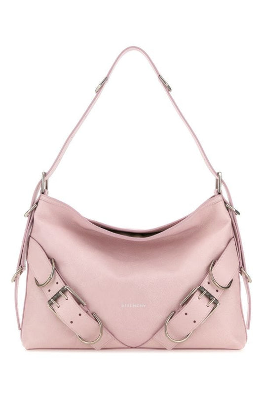GIVENCHY | Pink leather medium Voyou Boyfriend shoulder bag