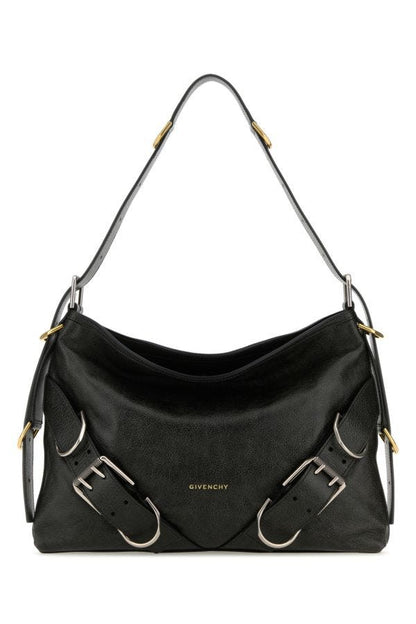 GIVENCHY | Black leather medium Voyou Boyfriend shoulder bag