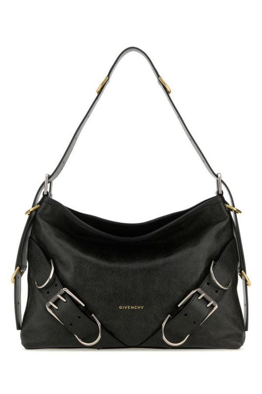 GIVENCHY | Black leather medium Voyou Boyfriend shoulder bag