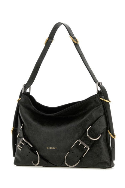 GIVENCHY | Black leather medium Voyou Boyfriend shoulder bag