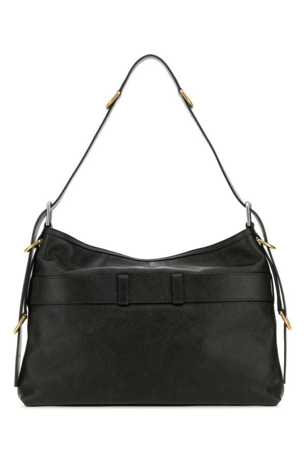 GIVENCHY | Black leather medium Voyou Boyfriend shoulder bag