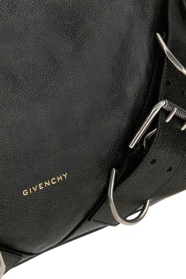 GIVENCHY | Black leather medium Voyou Boyfriend shoulder bag