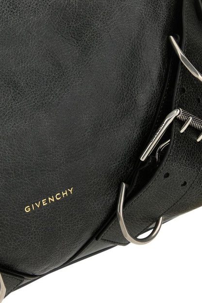GIVENCHY | Black leather medium Voyou Boyfriend shoulder bag