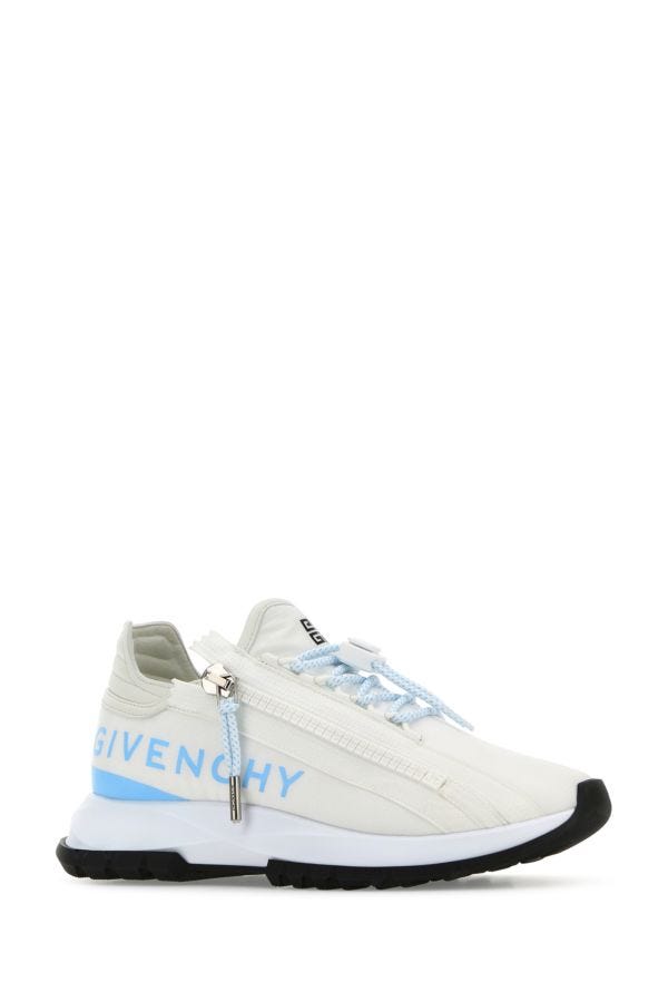 GIVENCHY | White fabric and leather Spectre sneakers