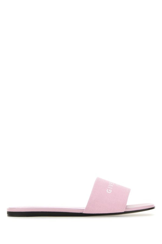 GIVENCHY | Pink canvas slippers
