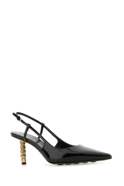 GIVENCHY | Black leather G-Cube pumps
