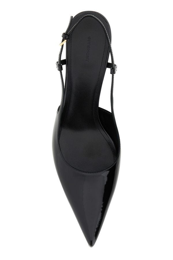 GIVENCHY | Black leather G-Cube pumps