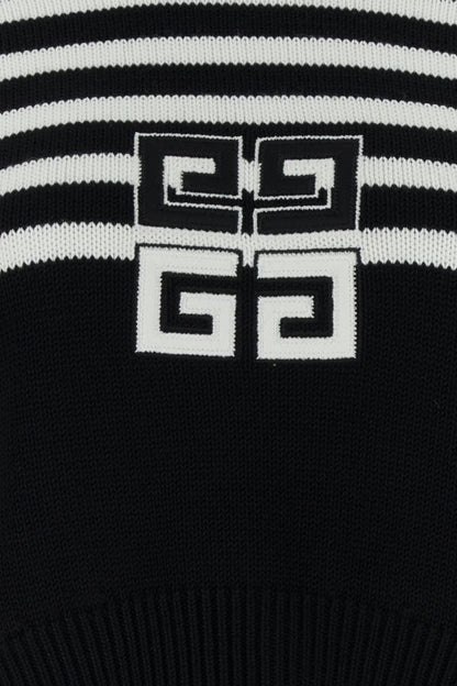 GIVENCHY | Black viscose blend oversize sweater