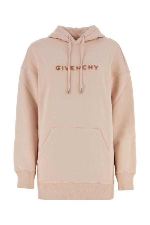 GIVENCHY | Pastel pink cotton sweatshirt