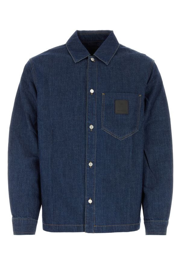 GIVENCHY | Dark blue denim shirt