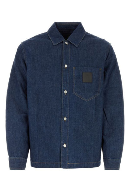 GIVENCHY | Dark blue denim shirt