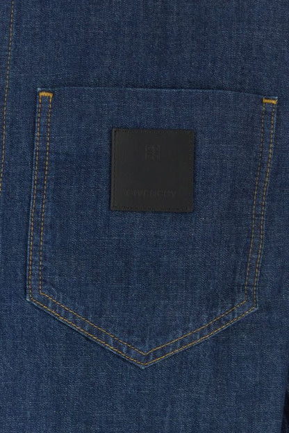 GIVENCHY | Dark blue denim shirt
