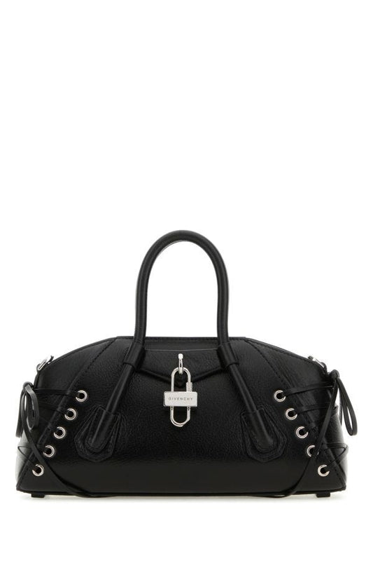 GIVENCHY | Black leather mini Antigona Stretch handbag