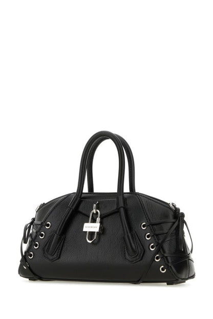 GIVENCHY | Black leather mini Antigona Stretch handbag