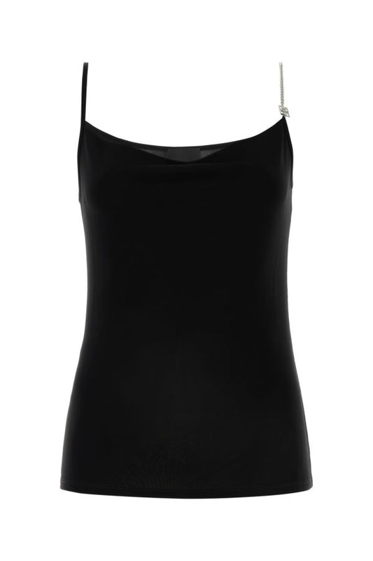 GIVENCHY | Black viscose top