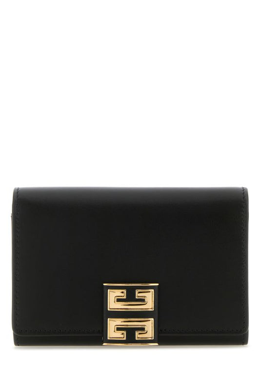 GIVENCHY | Black leather 4G wallet