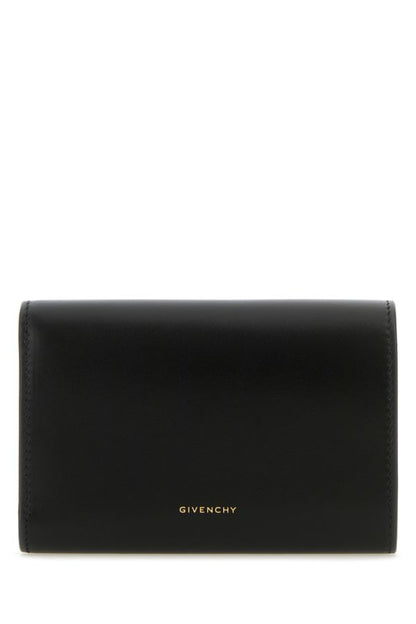 GIVENCHY | Black leather 4G wallet