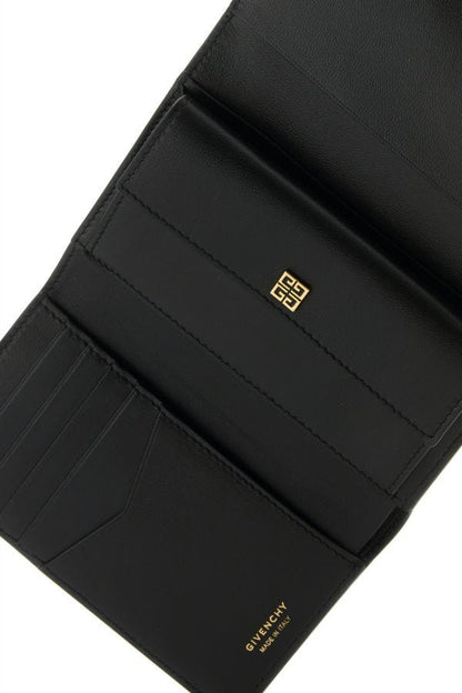 GIVENCHY | Black leather 4G wallet
