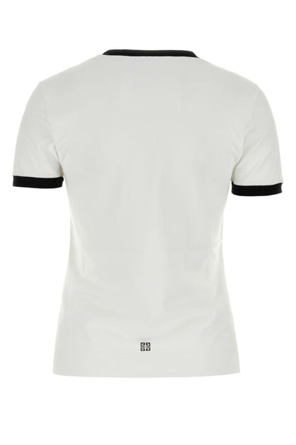 GIVENCHY | White stretch cotton t-shirt