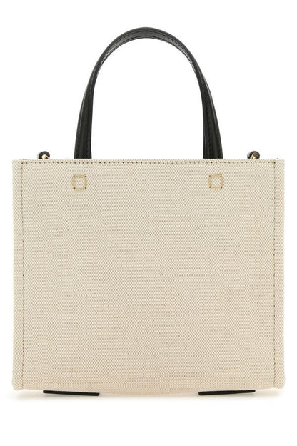 GIVENCHY | Sand canvas mini G-Tote handbag