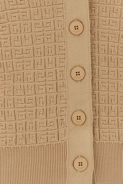 GIVENCHY | Skin pink viscose blend cardigan