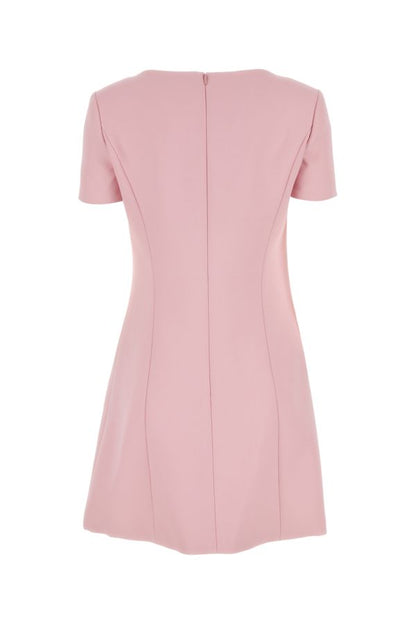 VERSACE | Pink crepe Medusa '95 mini dress