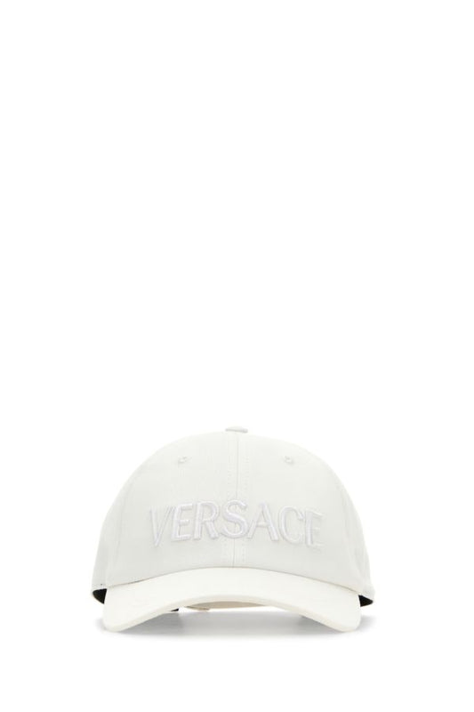 VERSACE | White cotton baseball cap