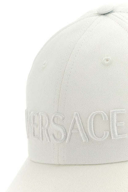 VERSACE | White cotton baseball cap