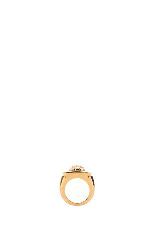VERSACE | Gold metal Medusa ring