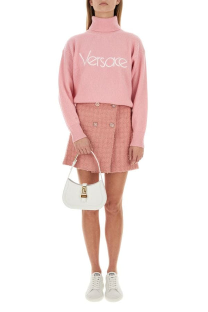 VERSACE | Pink wool sweater