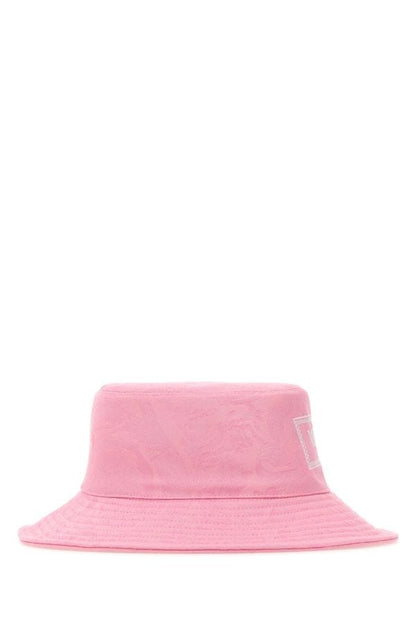 VERSACE | Pink cotton bucket hat
