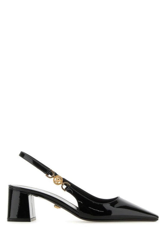 VERSACE | Black leather Medusa '95 pumps