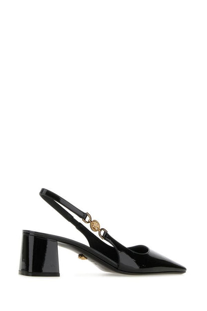 VERSACE | Black leather Medusa '95 pumps