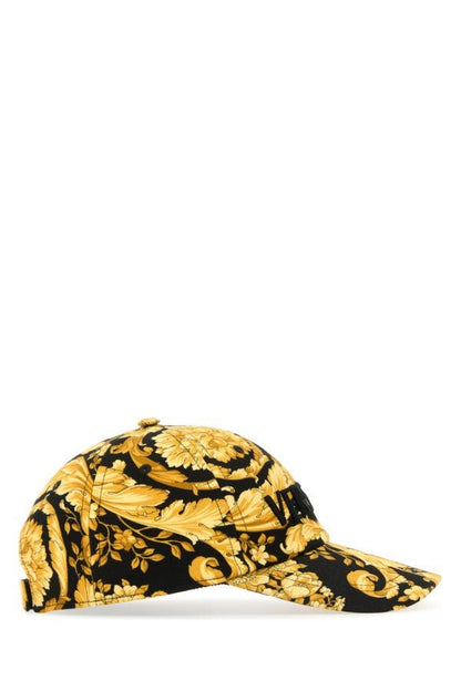 VERSACE | Embroidered cotton baseball cap