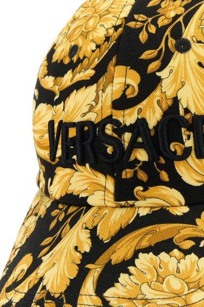 VERSACE | Embroidered cotton baseball cap