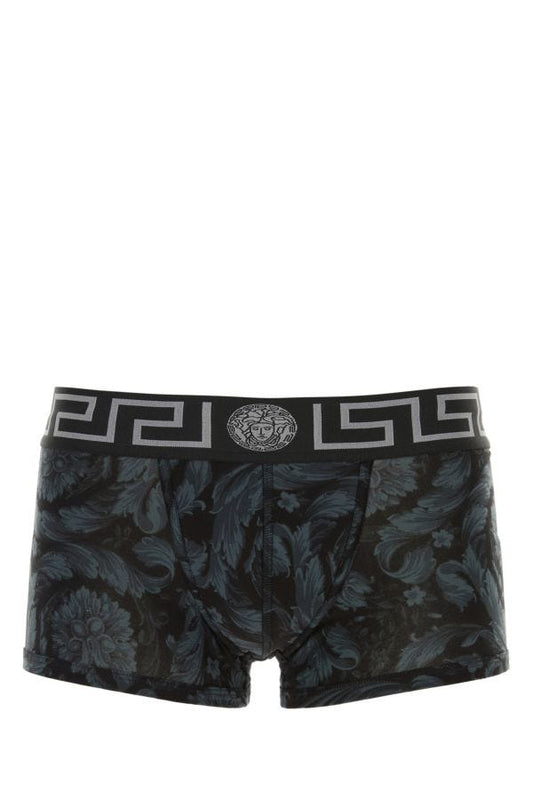 VERSACE | Printed cotton boxer