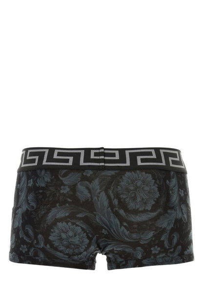 VERSACE | Printed cotton boxer