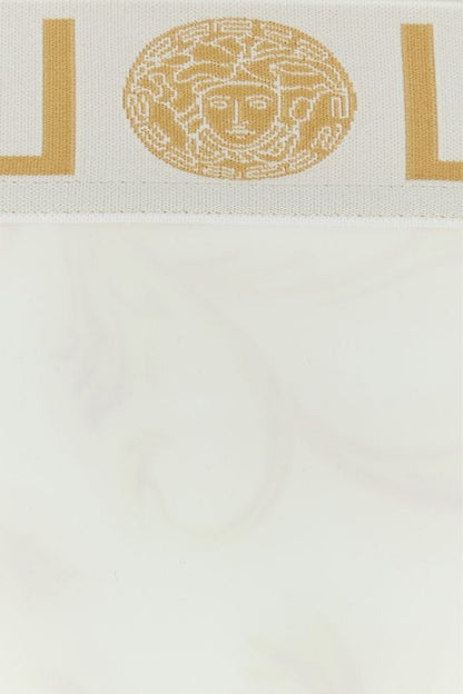 VERSACE | White nylon stretch swimming brief