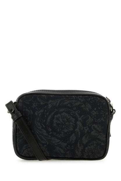 VERSACE | Embroidered fabric Athena crossbody bag