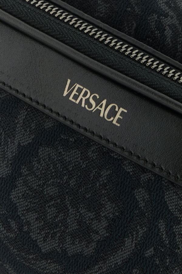 VERSACE | Embroidered fabric Athena crossbody bag